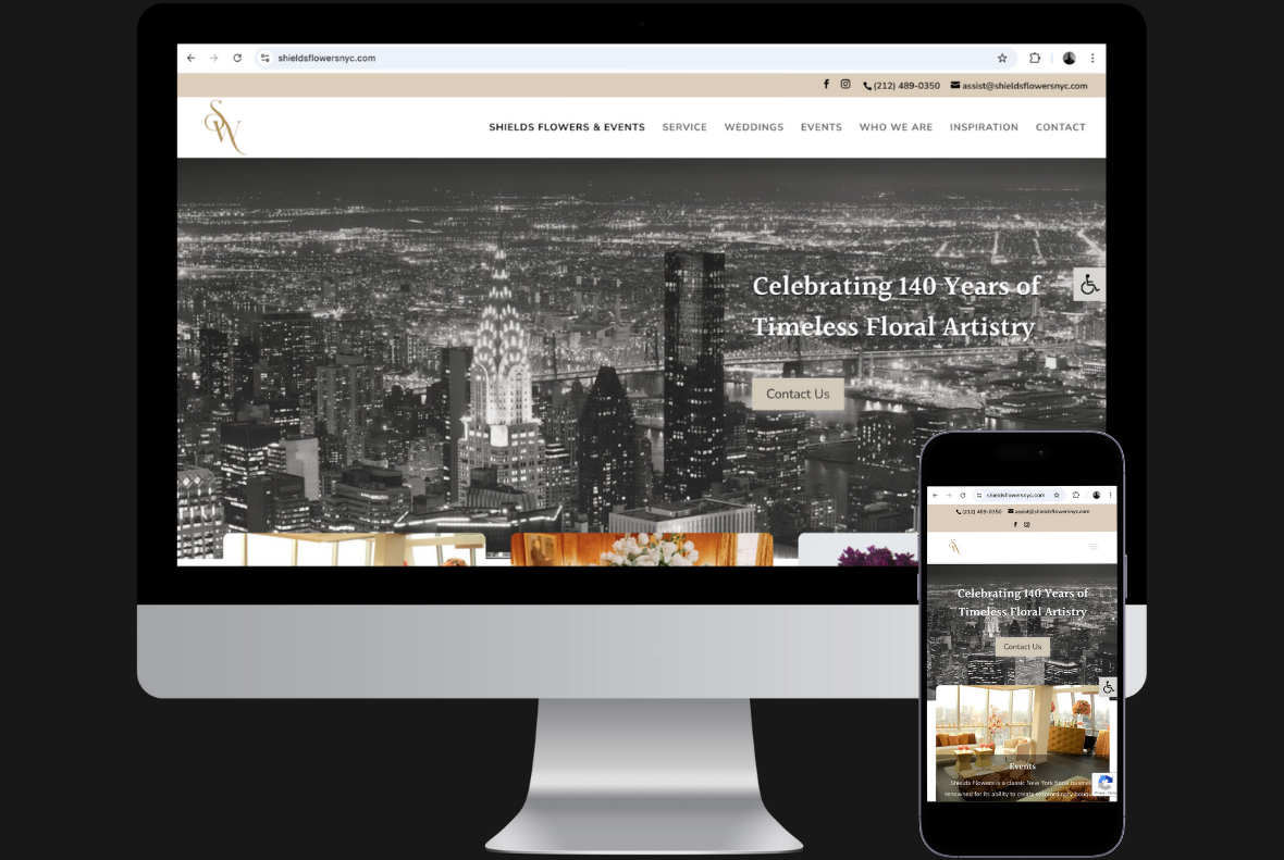 Shields Flower NYC - After Redesign