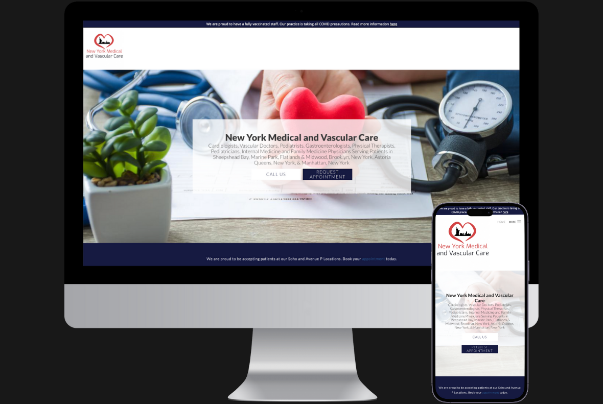 NYMVCare - Before Redesign